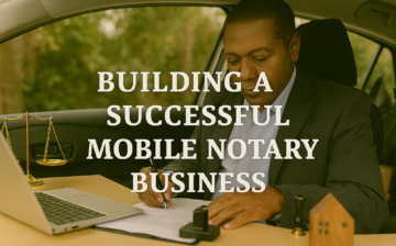 Diploma in Building a Successful Mobile Notary Business
