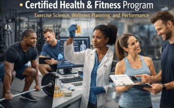 Certificate in Certified Health & Fitness Program: Exercise Science, Wellness Planning, and Performance
