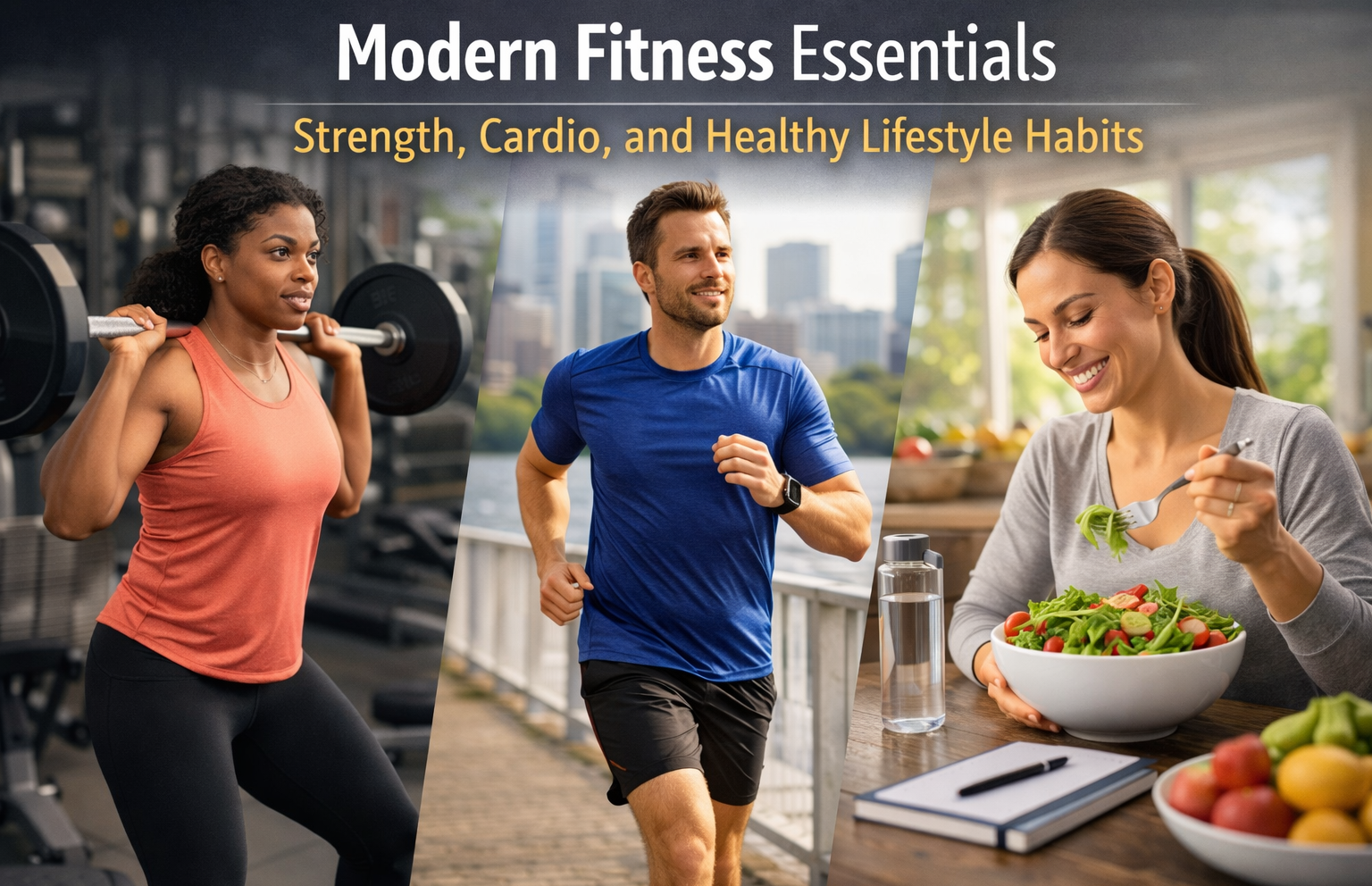 Certificate in Modern Fitness Essentials: Strength, Cardio, and Healthy Lifestyle Habits