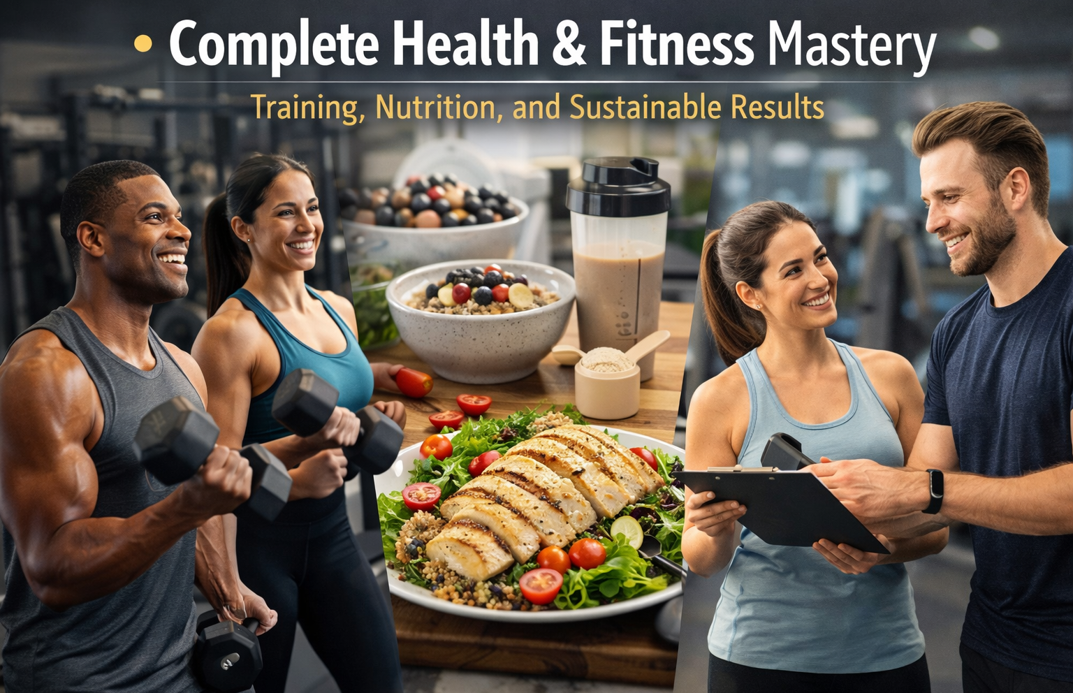 Certificate in Complete Health & Fitness Mastery: Training, Nutrition, and Sustainable Results