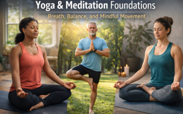 Certificate in Yoga & Meditation Foundations: Breath, Balance, and Mindful Movement