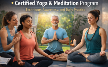 Certificate in Certified Yoga & Meditation Program: Technique, Awareness, and Daily Practice