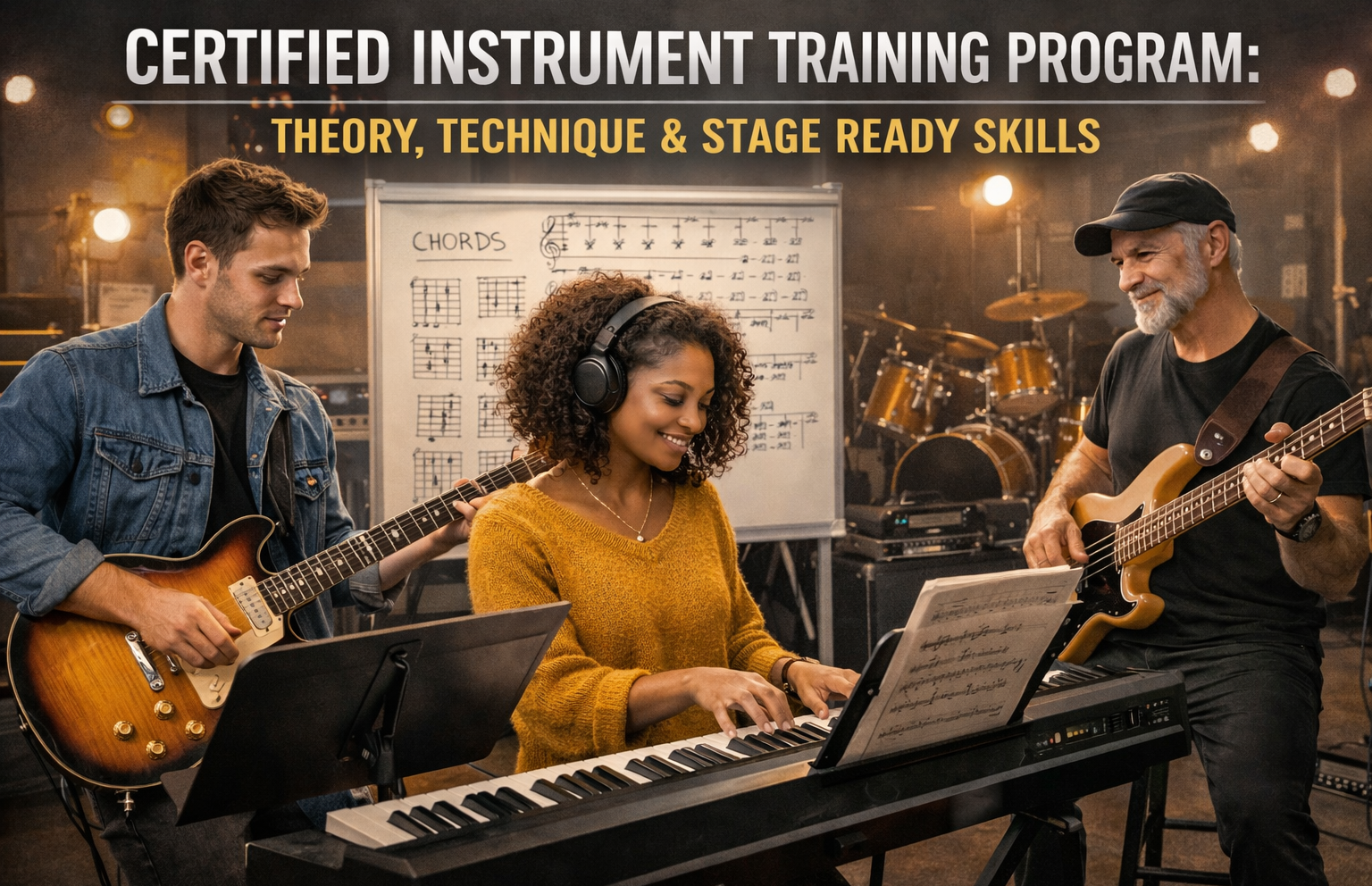 Certificate in Certified Instrument Training Program: Theory, Technique, and Stage Ready Skills