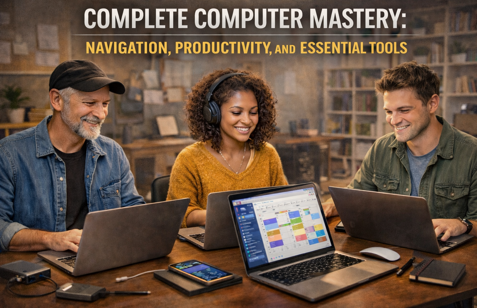 Certificate in Complete Computer Mastery: Navigation, Productivity, and Essential Tools