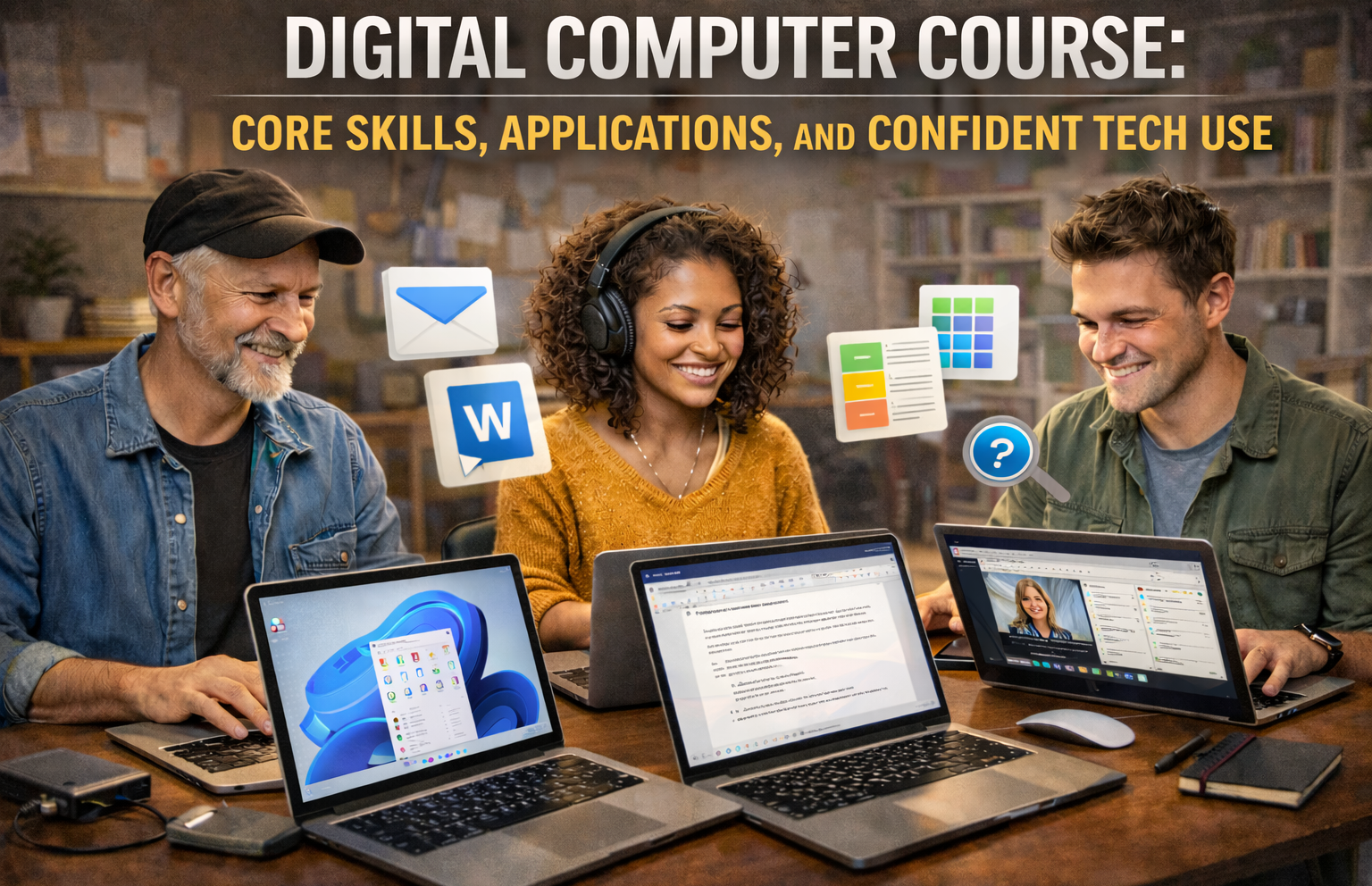 Certificate in Digital Computer Course: Core Skills, Applications, and Confident Tech Use
