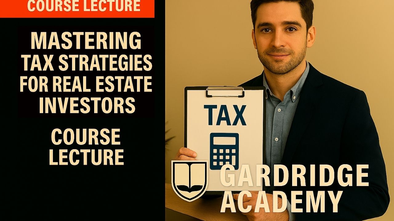 Diploma in Mastering Tax Strategies for Real Estate Investors