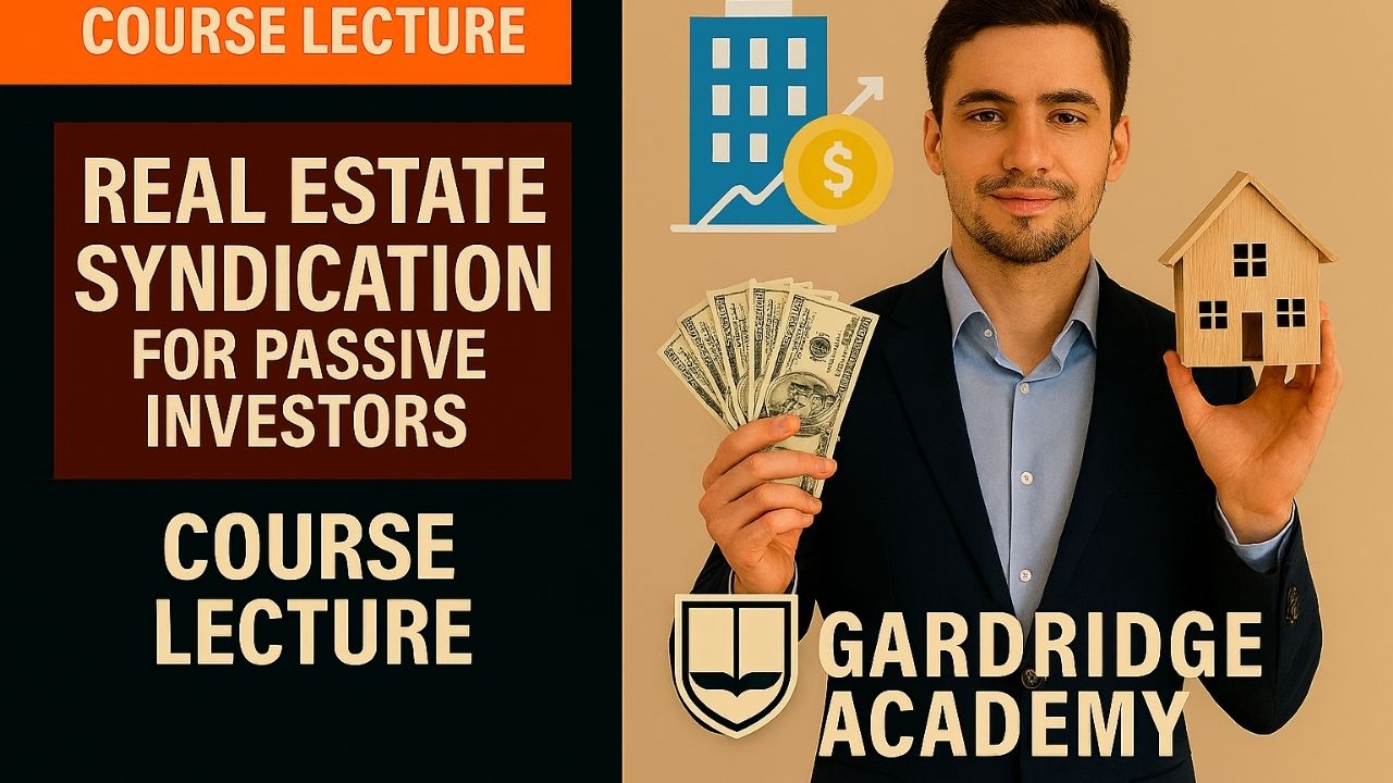 Diploma in Real Estate Syndication for Passive Investors