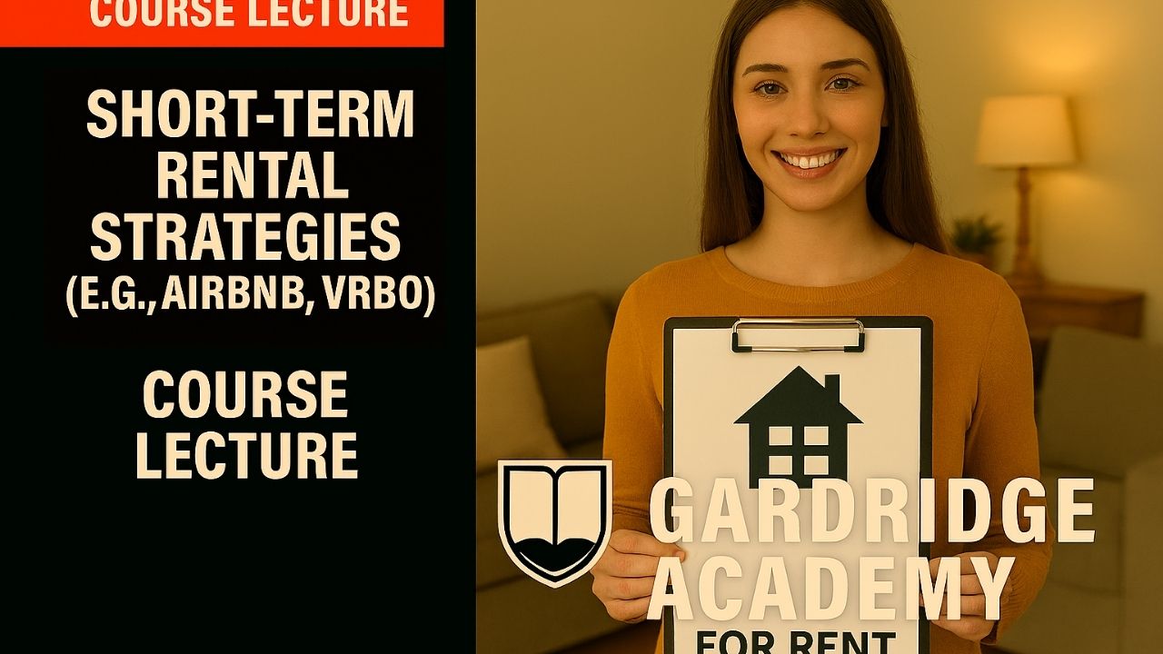 Diploma in Short-Term Rental Strategies (Airbnb, Vrbo, and Similar Platforms)
